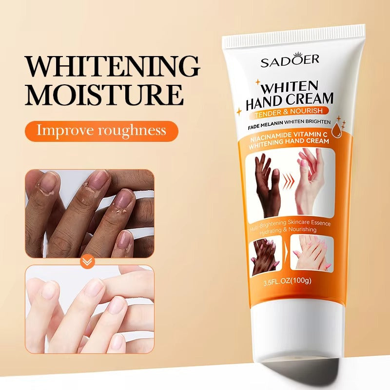 Sadoer Niacinamide Vitamin C  Whitening  Face Hand Cream 100G